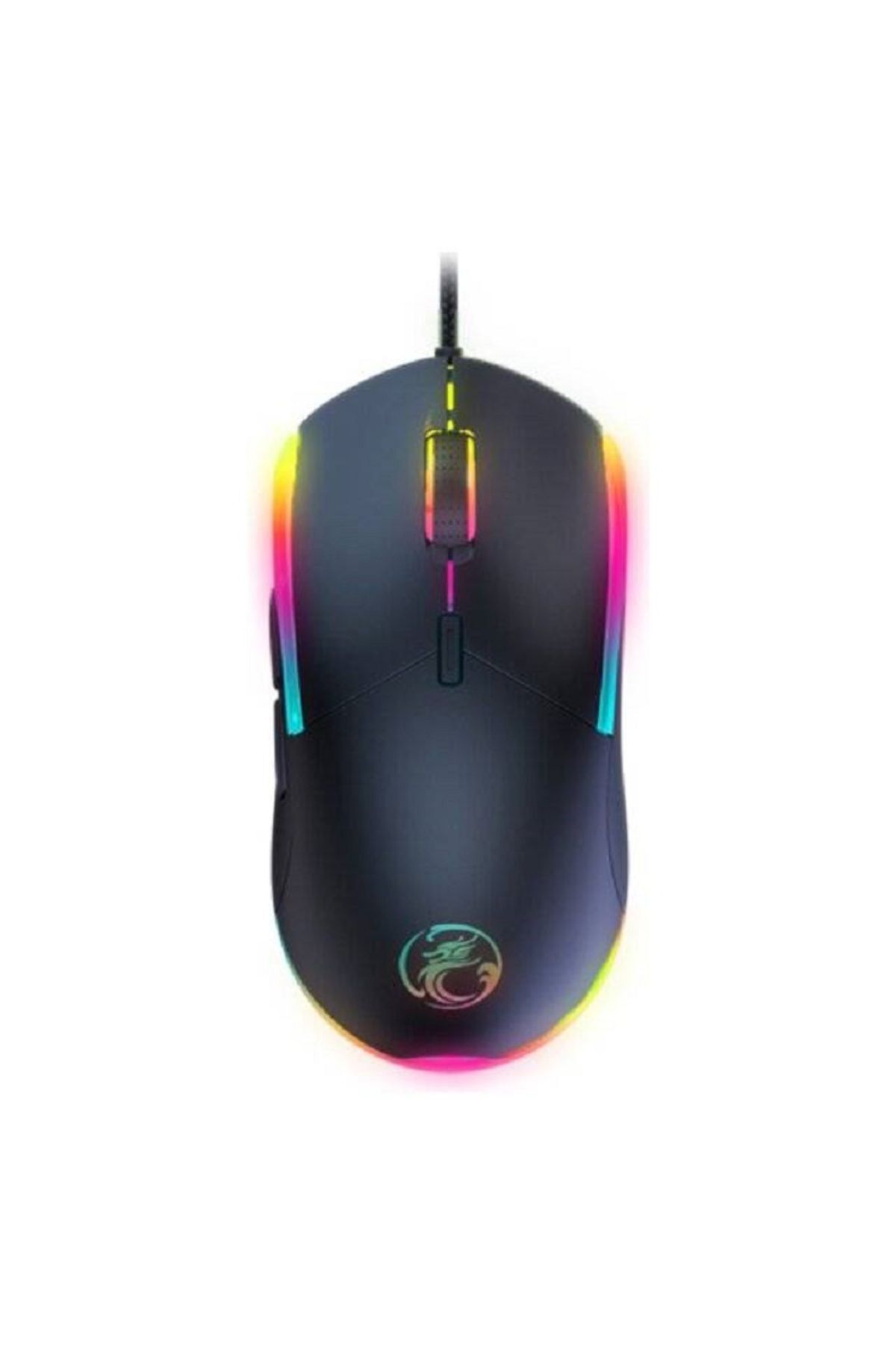 TechTic Ergonomik Çift El Kullanım Gamer Kablolu Oyuncu Mouse RGB T30 Ayarlanabilir 3200DPI