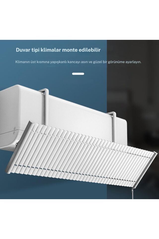 Alüminyum Panjur Klima Hava Yönlendirici Ayarlanabilir Klima Sperliği Anti-Doğrudan Üfleme