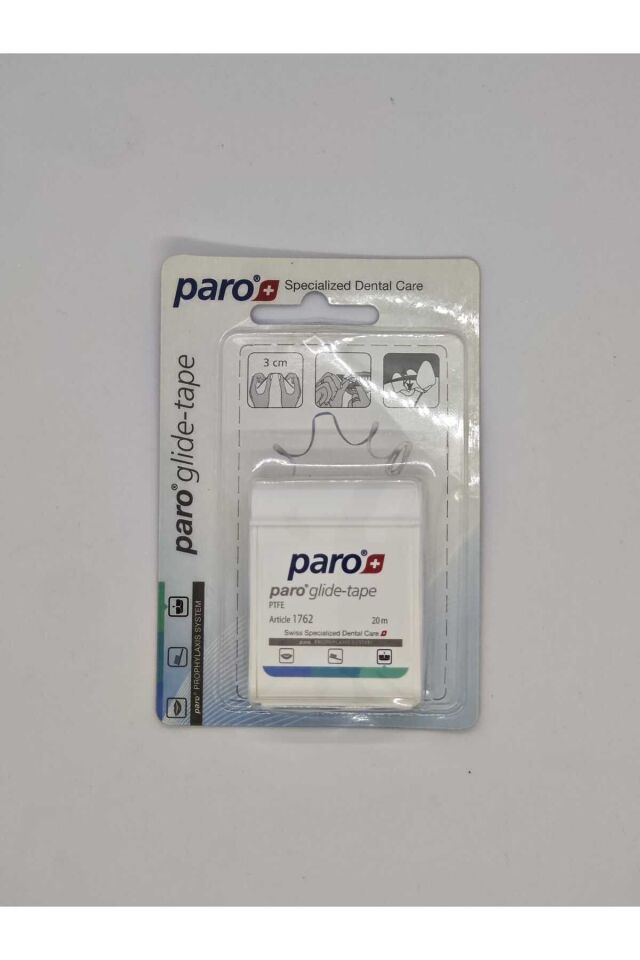 Paro 1762 Glide Tape 20m Dar Aralıklar İçin Diş Bakımı