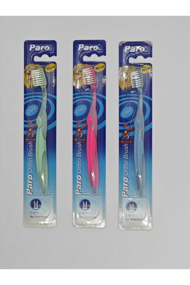 Paro Çocuk Diş Fırçası Ortho Brush 748
