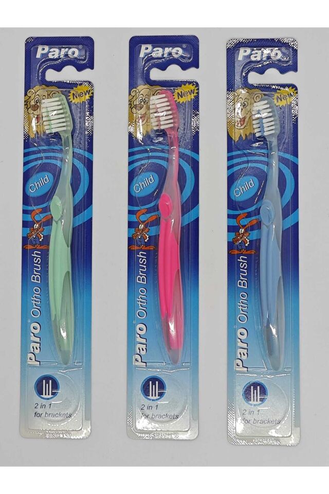 Paro Çocuk Diş Fırçası Ortho Brush 748