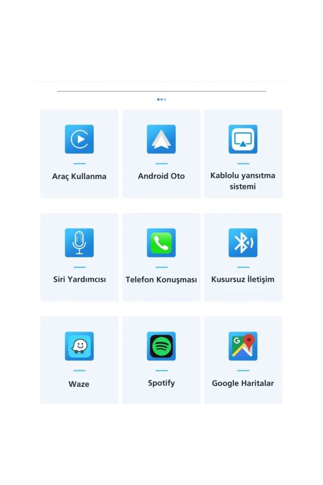 CarlinKit CarPlay&Android Auto Adaptörü -Android Kablosuz Akıllı Carplay Dönüştürücü