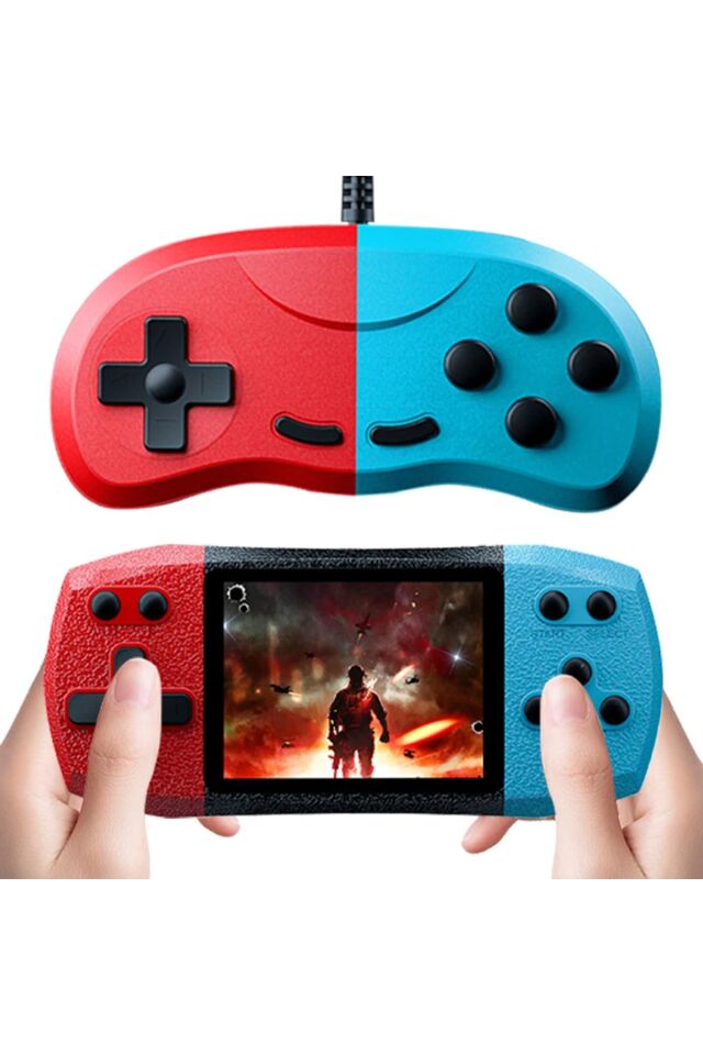 Retro El Atarisi 620 Klasik Oyun 2 Kişilik Tv Yansıtma Gamebox Mario Mini Video Oyun Konsolu