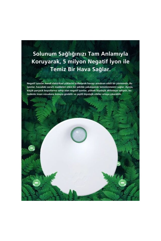 Kedi Tuvaleti İçin Akıllı Pet Koku Giderici Biyosensörlü Hava Temizleme Sistemi