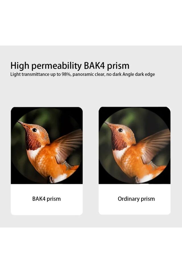 Monoküler Mini Dürbün Su Geçirmez Kamp Kuş Gözlemi Tripod Telefon Tutacağı