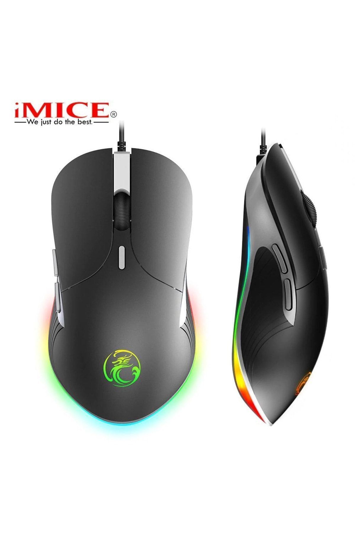 ctkg E-Sport X6 Gaming Mouse Gamer Işıklı Kablolu Oyuncu Mouse 3200 DPI shopselstreny 878477