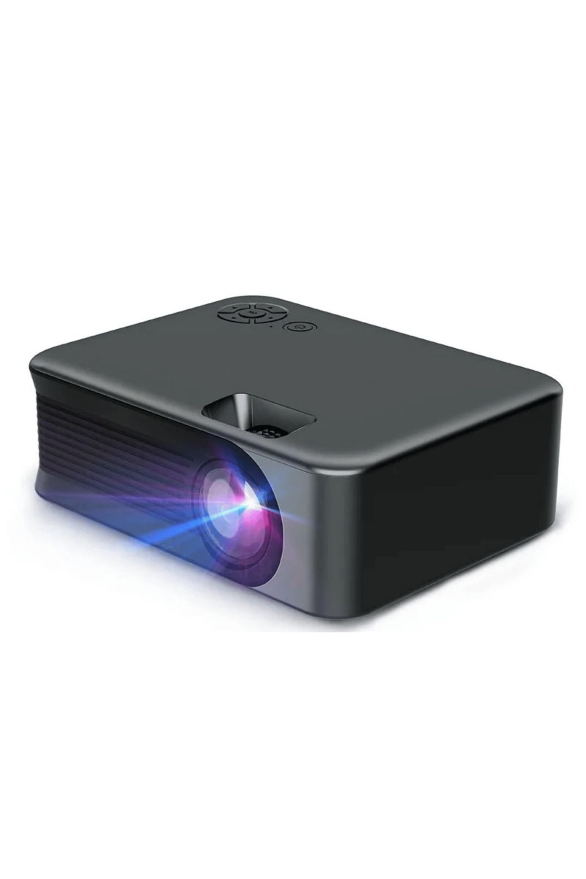 AUN A30C Bataryalı Mini Taşınabilir Projeksiyon Cihazı Hoparlörlü 1080P Wifi Ev Sineması
