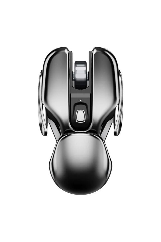 Mekanik Metal Kablosuz Mouse Böcek Tasarım 1600DPİ Ergonomik Tüm Yüzeyler İçin SessizTıklama