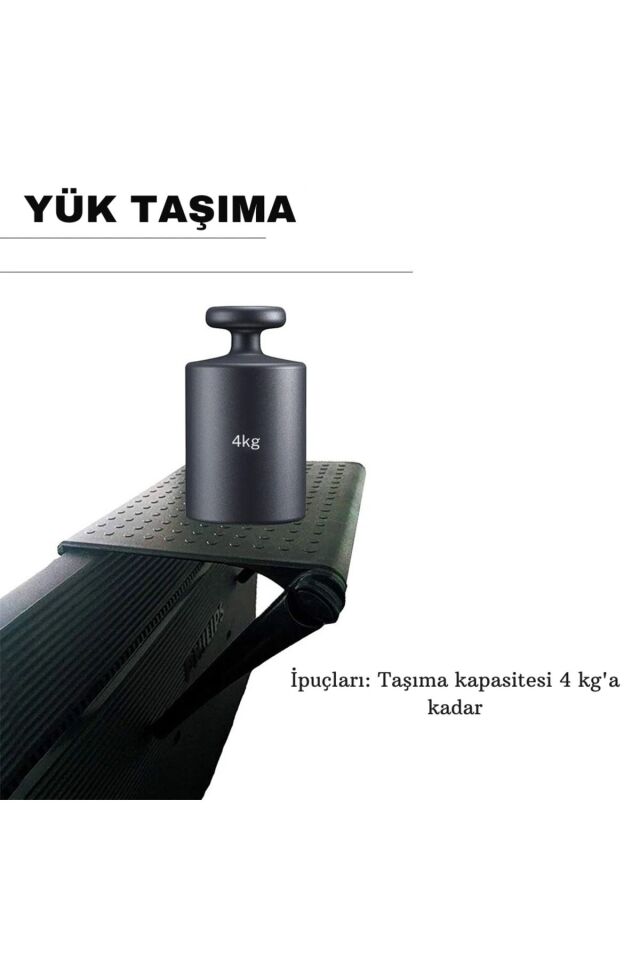 Monitor Tv Üstü Raf Portatif Katlanır Düzenleyici Projeksiyon Rafı Telefon Tablet Standı