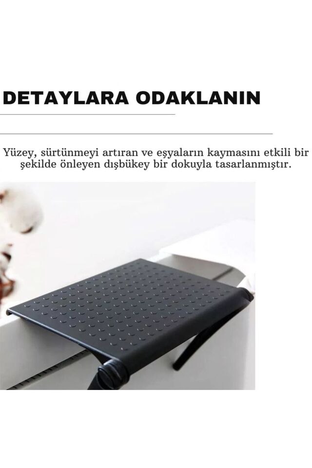 Monitor Tv Üstü Raf Portatif Katlanır Düzenleyici Projeksiyon Rafı Telefon Tablet Standı