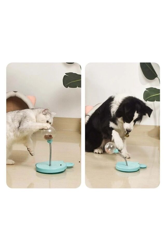 Kedi Köpek Ödül Maması Oyuncağı Catnipli Nane Otlu Kedi Mama Ödül Topu Pet