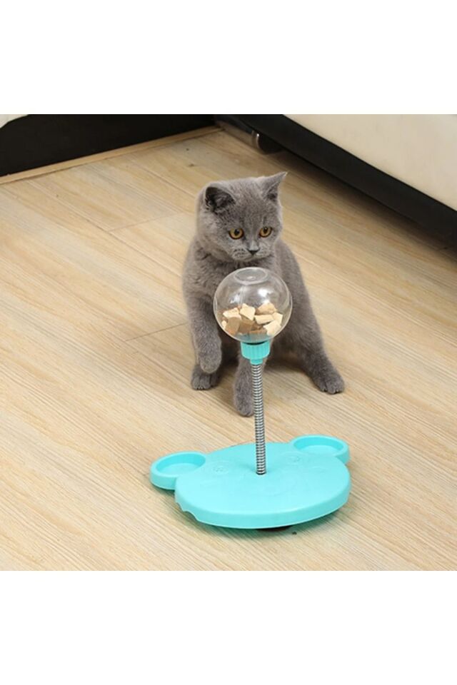 Kedi Köpek Ödül Maması Oyuncağı Catnipli Nane Otlu Kedi Mama Ödül Topu Pet