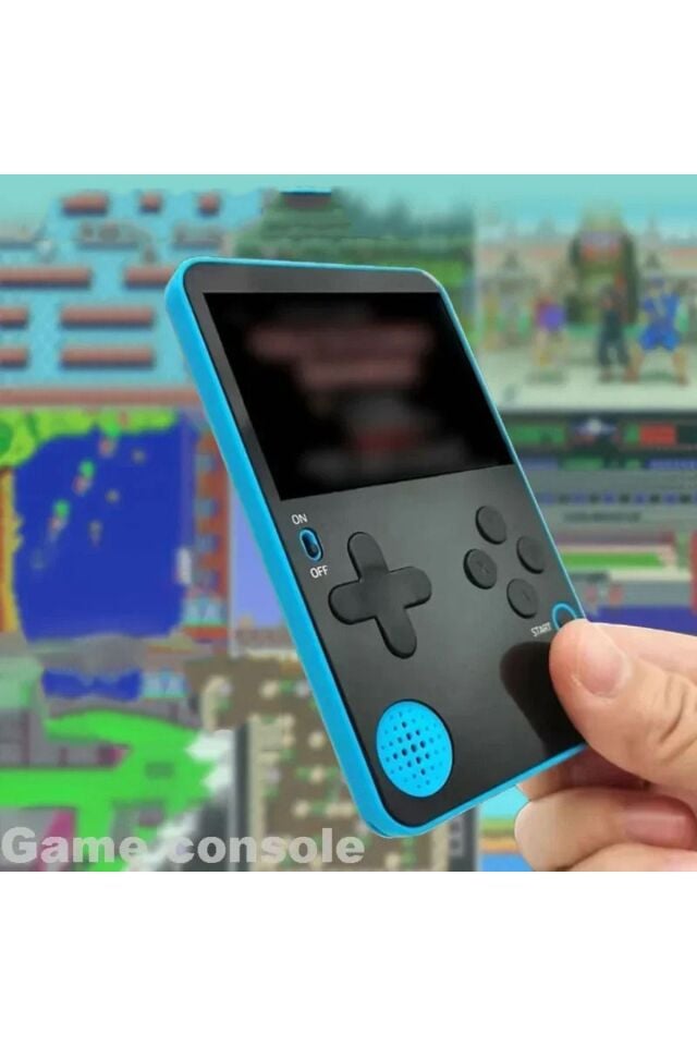 500in1 Mini Oyun Konsolu Slim Kasa Retro Klasik Taşınabilir El Atarisi Çocuk İçin Hediye