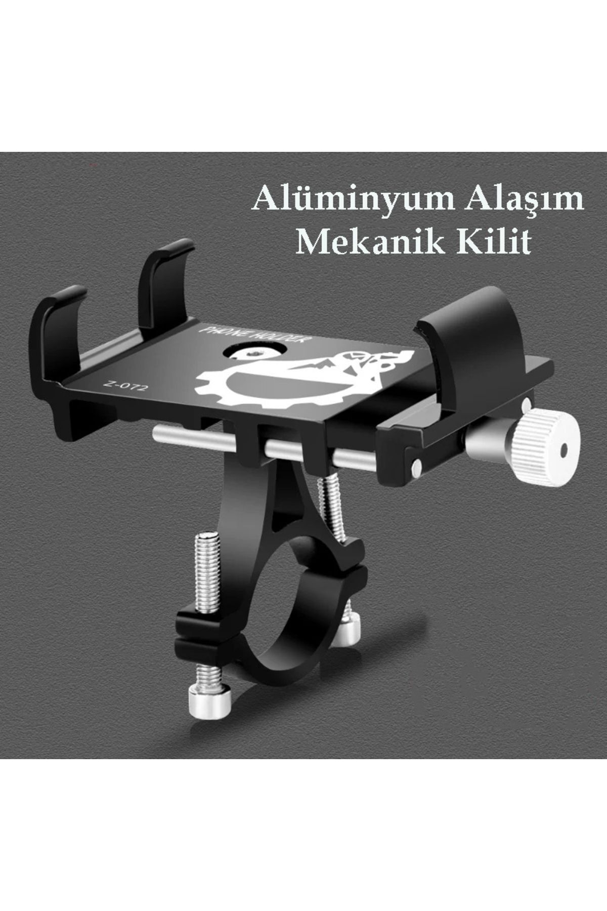 Alüminyum Telefon Tutucu Bisiklet Scooter Motosiklet Dağ Bisikleti Gidon Telefon Tutucu