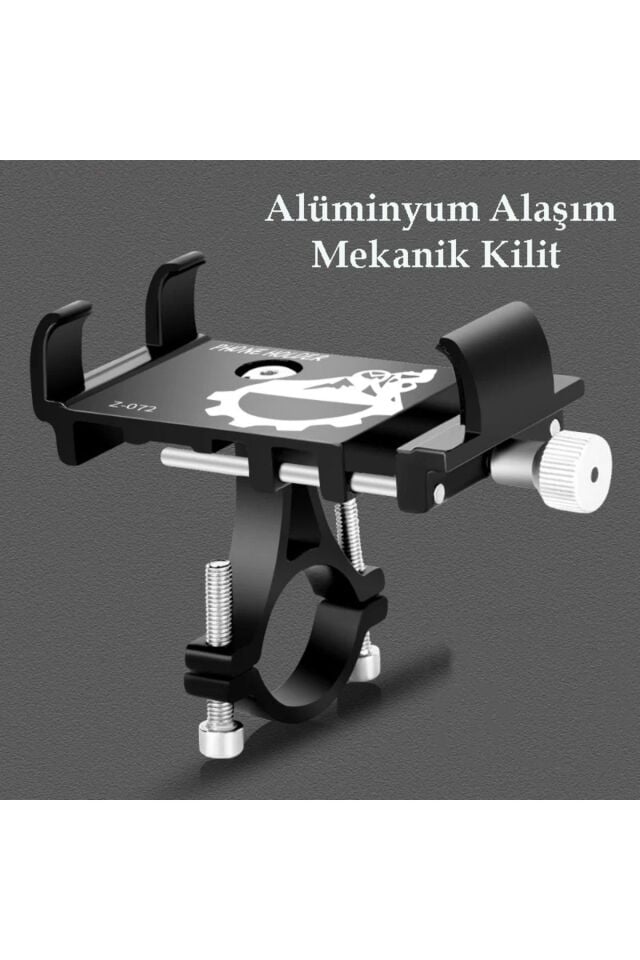 Alüminyum Telefon Tutucu Bisiklet Scooter Motosiklet Dağ Bisikleti Gidon Telefon Tutucu