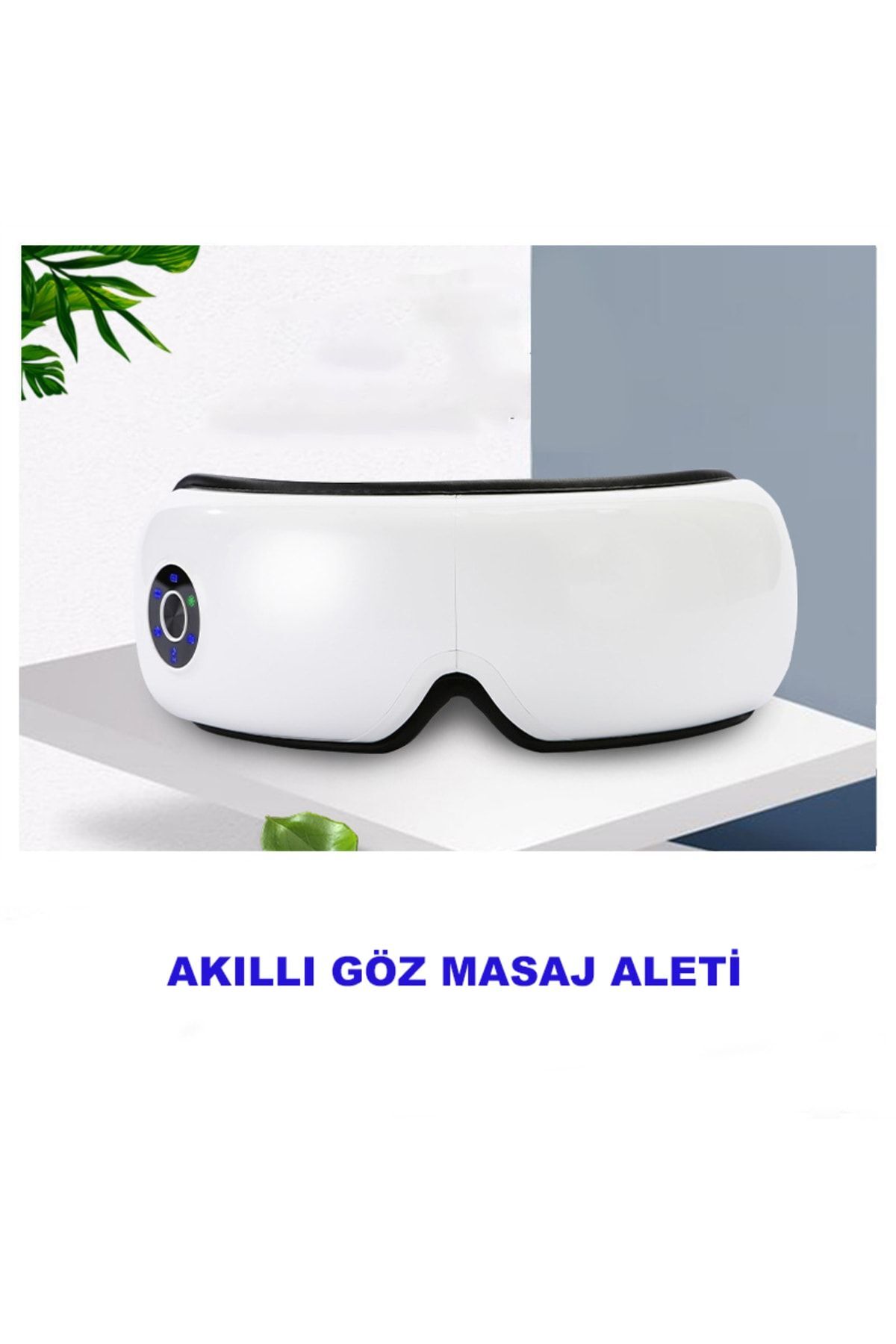 Bluetooth Müzikli Göz Masaj Terapi Aleti Dinlendirici Isı Destekli