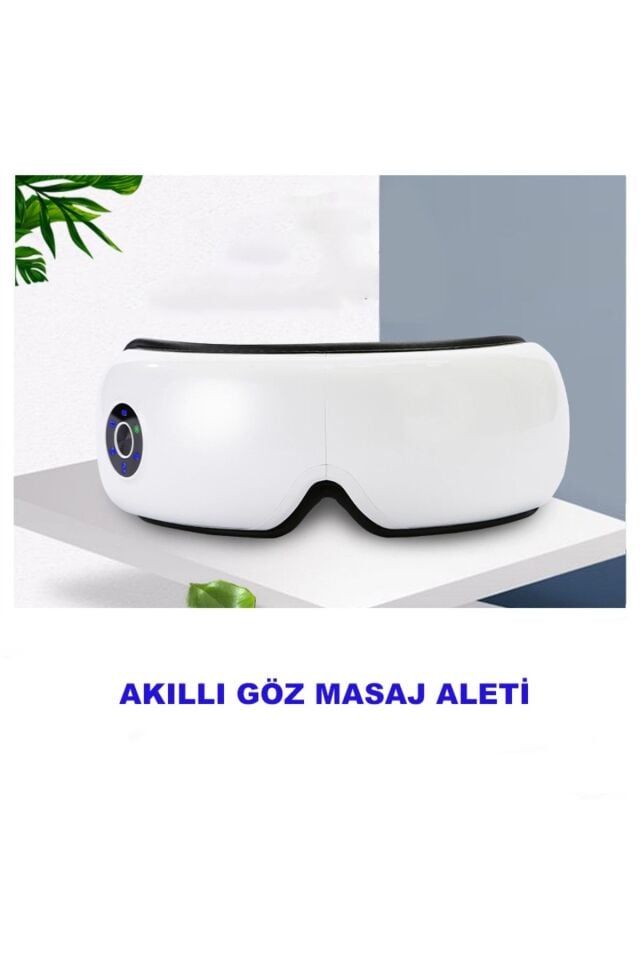 Bluetooth Müzikli Göz Masaj Terapi Aleti Dinlendirici Isı Destekli