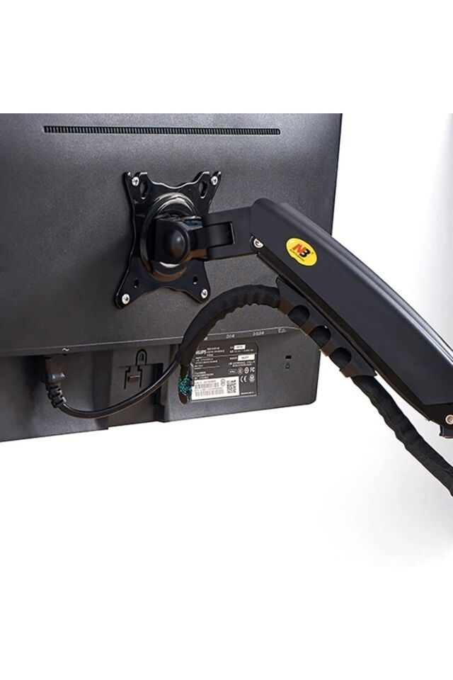 North Bayou Nb F160 Masa Montajlı Çift Kollu Monitör Tutucu Usb3.0
